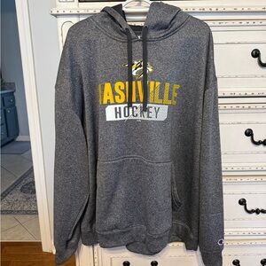Champion Gray Athletic Hoodie